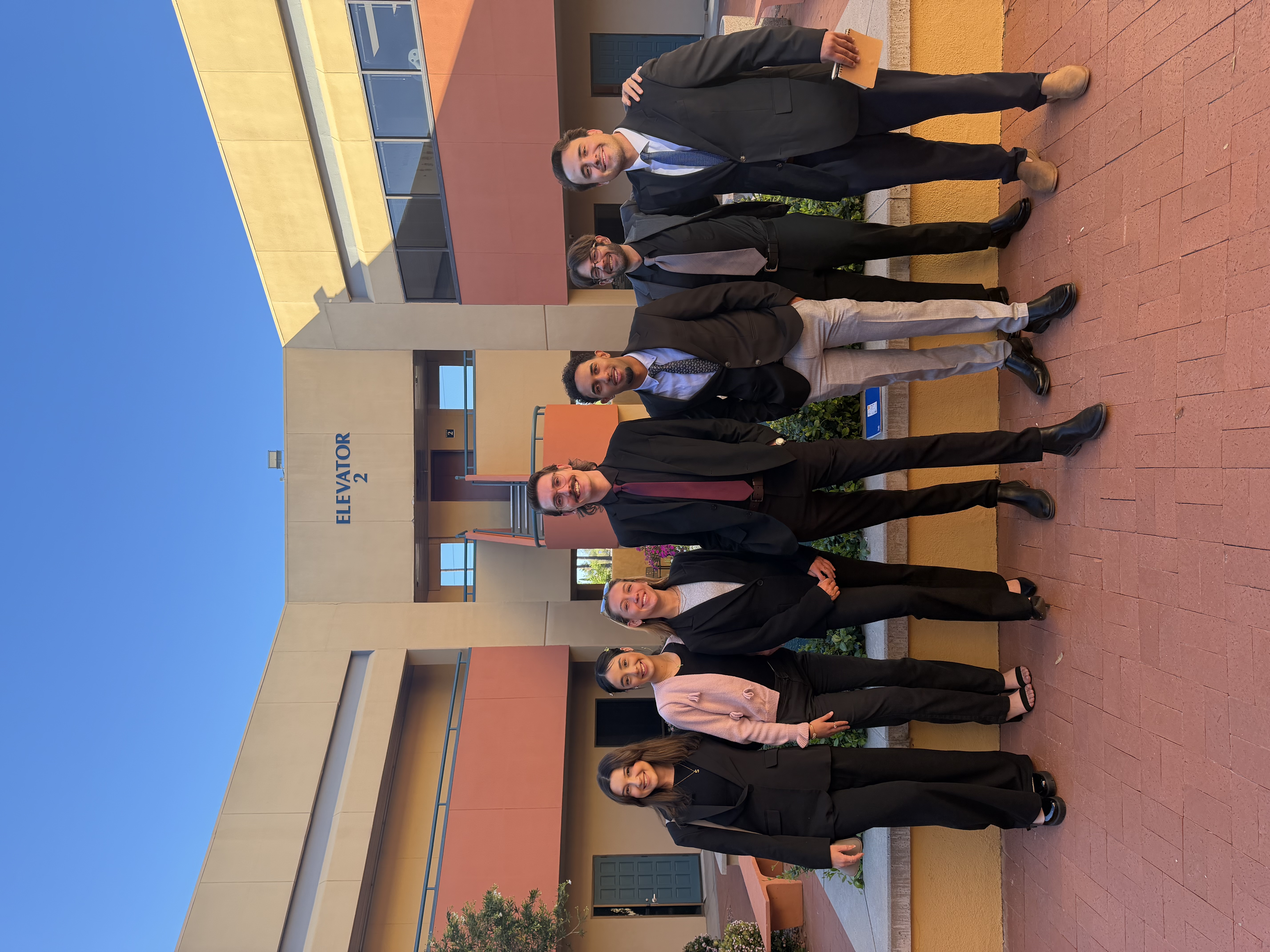 GEM Marketing Agency team outdoors in professional attire